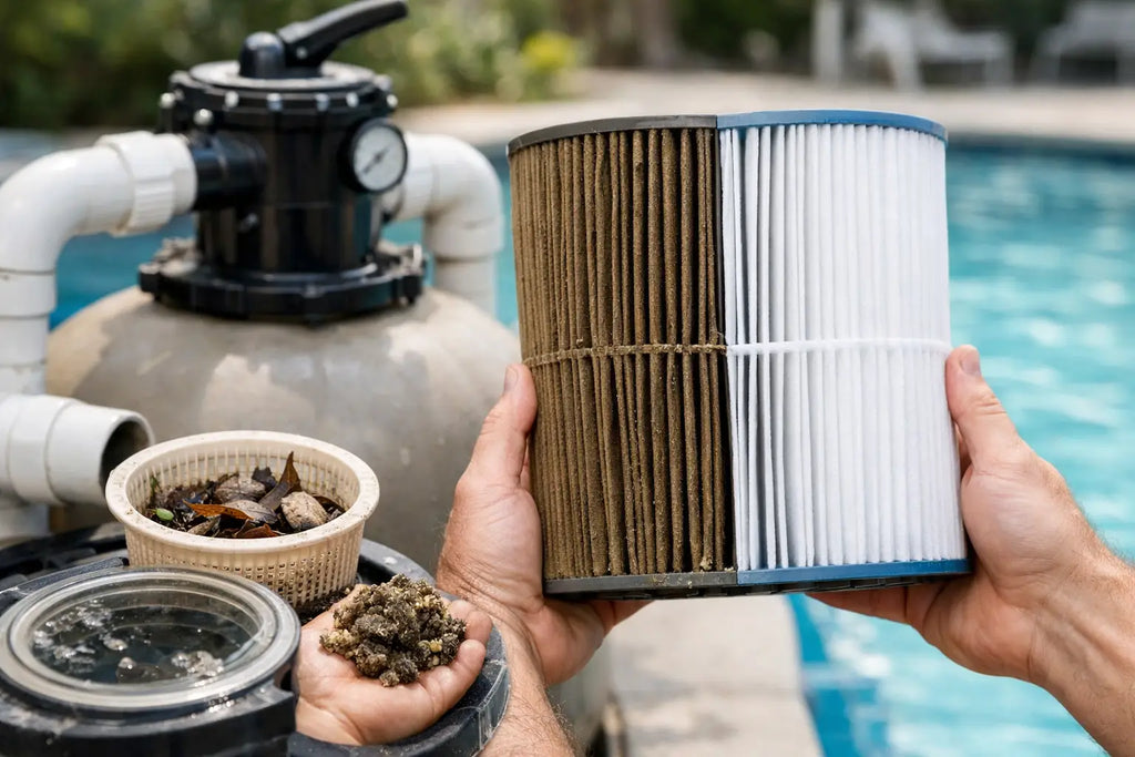 Hvornår bør poolfilter renses? Se tegnene