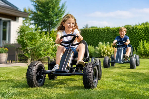 Aldersguide til børnevenlige gokarts i haven