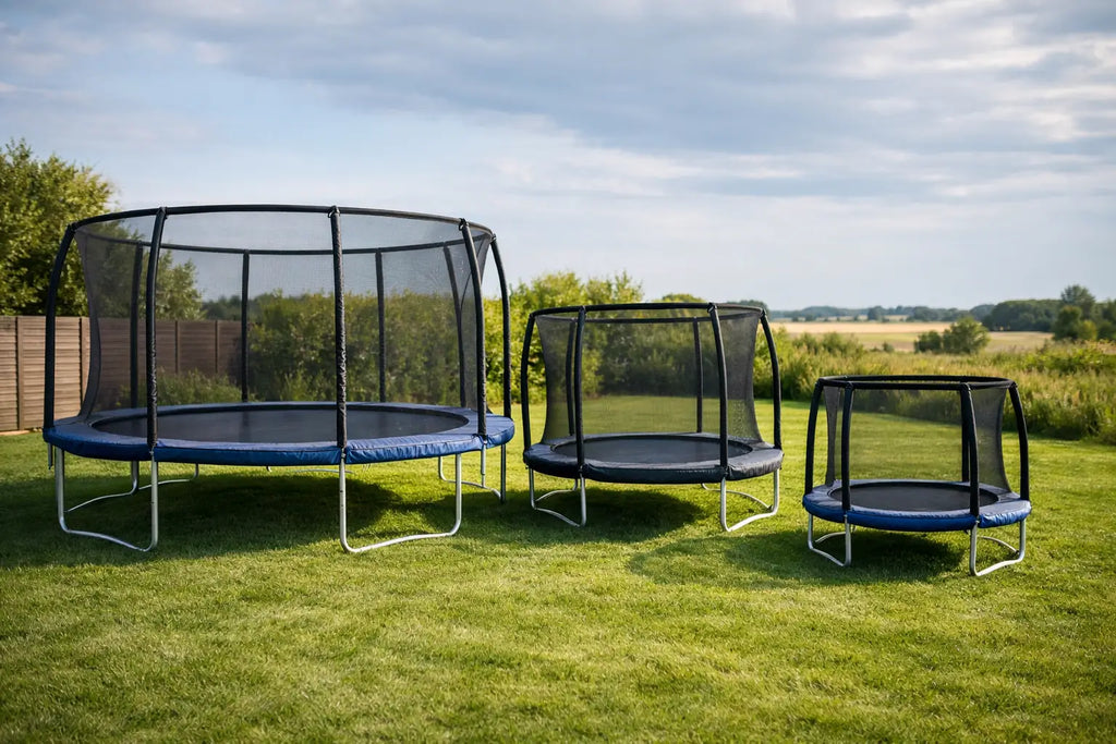 Hvordan vælger man trampolinstørrelse?