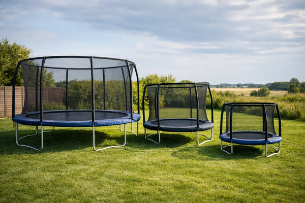 Hvordan vælger man trampolinstørrelse?