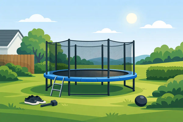 Trampolin til haven: Vælg den rigtige model