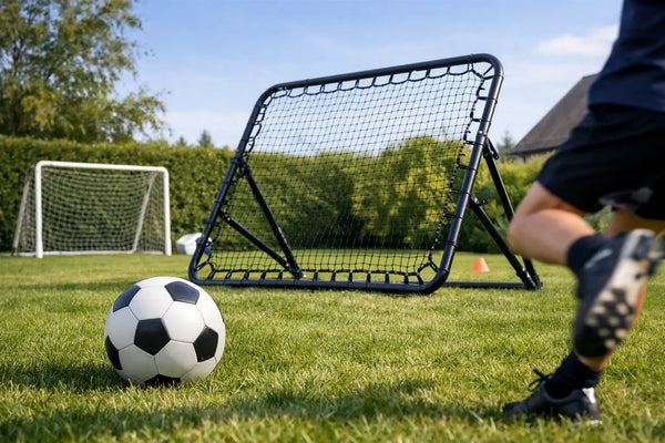 Vælg rebounder til fodboldtræning i haven
