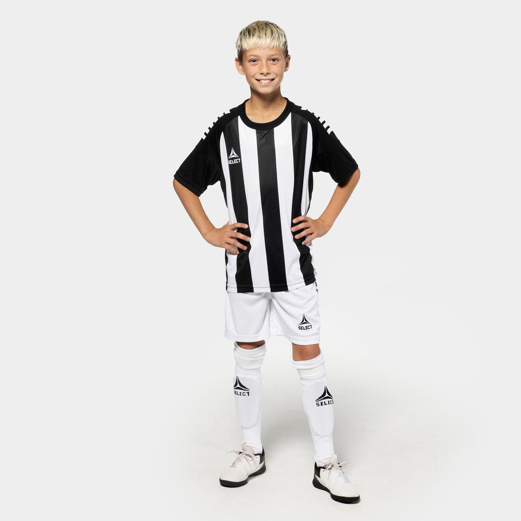 Select Player shirt S/S Spain striped v25 - black/white