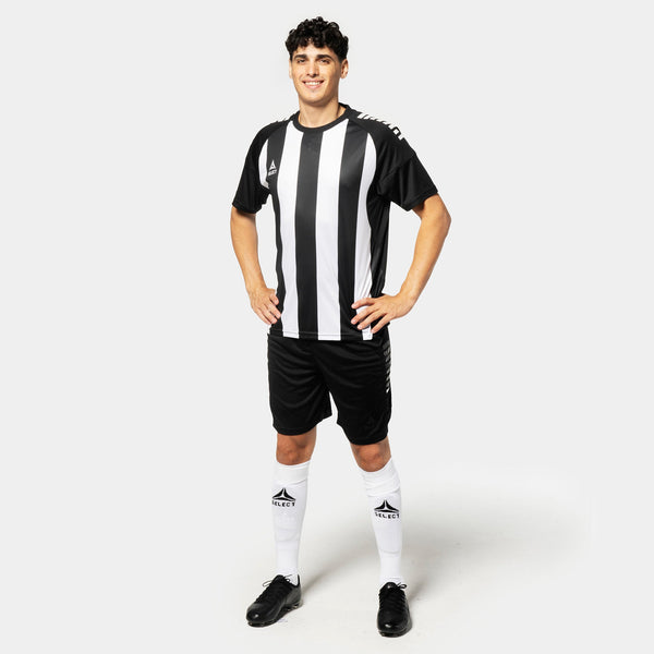 Select Player shirt S/S Spain striped v25 - black/white
