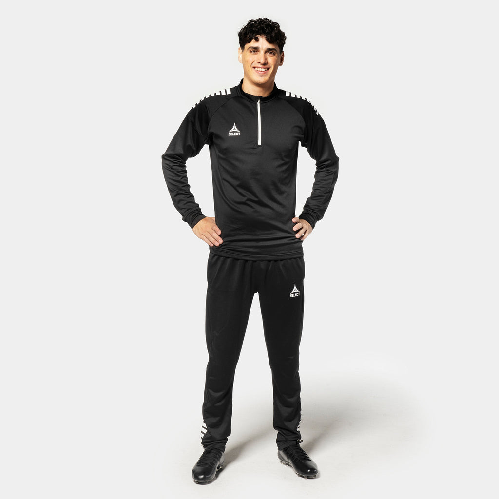 Select Training sweat 1/2 zip Spain v25 - black/white