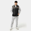 Select Padded vest Oxford v25 - black/grey