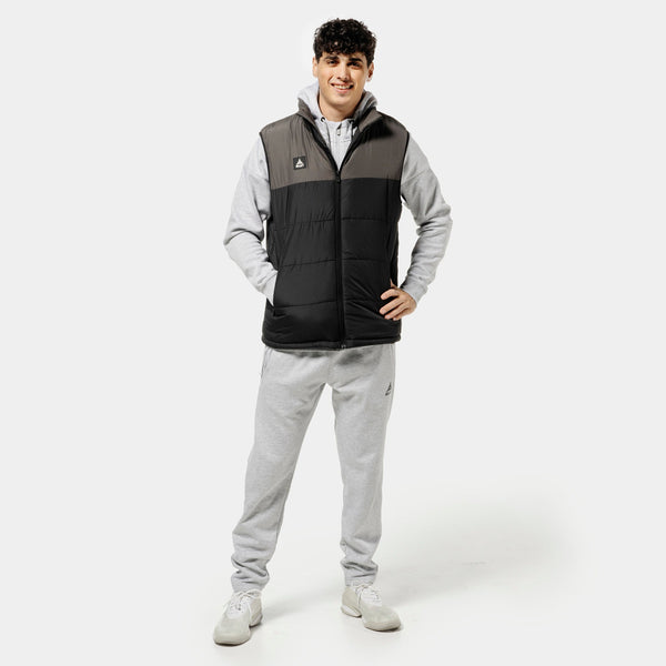 Select Padded vest Oxford v25 - black/grey
