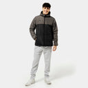 select-padded-jacket-oxford-v25-630079 - black/grey