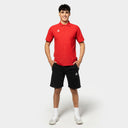 select-polo-t-shirt-oxford-v25-630090 - red