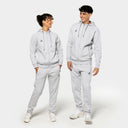 Select Zip hoodie Oxford woman v25 - grey