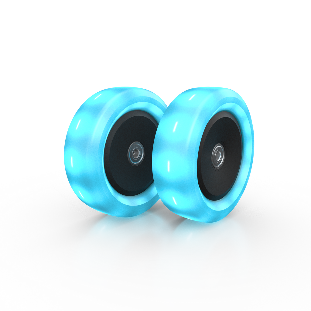 BERG Nexo Wheels 120x40mm Lights Blue