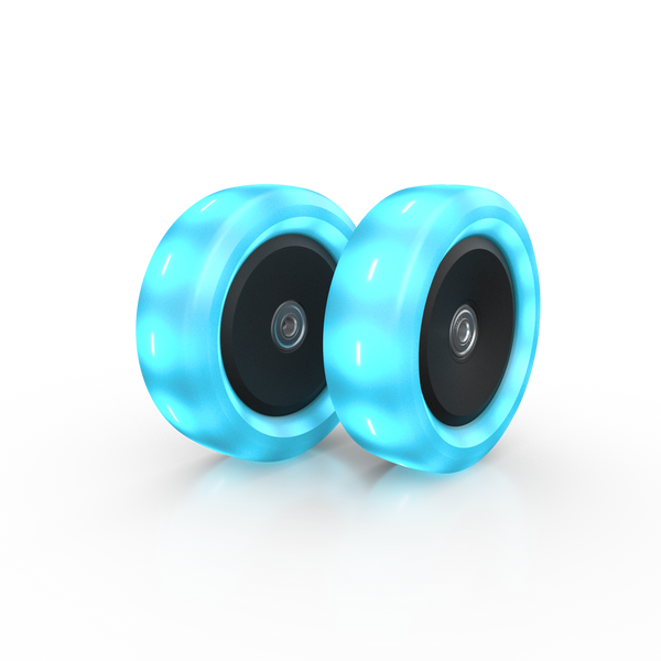 BERG Nexo Wheels 120x40mm Lights Blue