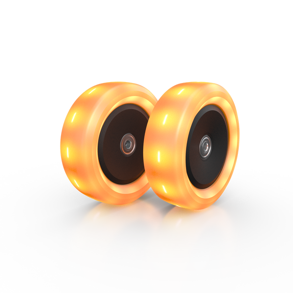 BERG Nexo Wheels 120x40mm Lights Orange