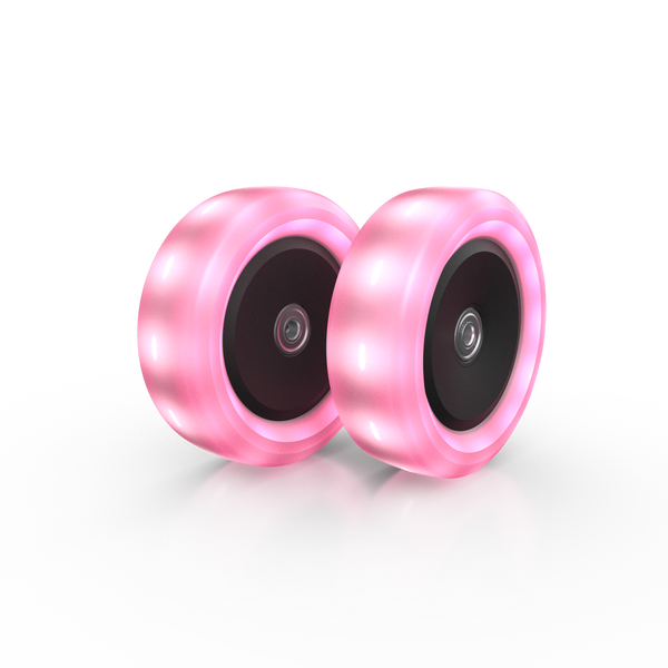 BERG Nexo Wheels 120x40mm Lights Pink