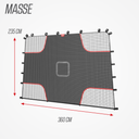 BERG PlayBase Soccer target net L