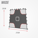 BERG PlayBase Soccer target net M