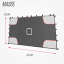 BERG PlayBase Soccer target net XL