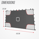 BERG PlayBase Soccer target net XL