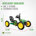 BERG Buddy John Deere + Handbrake