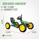 BERG Buddy John Deere + Handbrake