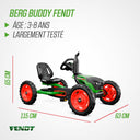 BERG Buddy Fendt + Handbrake