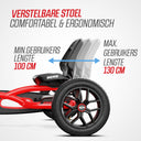 BERG Buddy Redster + Handbrake