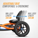 BERG Buddy B-Orange + Handbrake