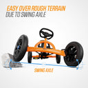 BERG Buddy B-Orange + Handbrake