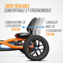 BERG Buddy B-Orange + Handbrake
