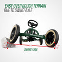 BERG Buddy Retro Green + Handbrake