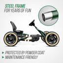 BERG Buddy Retro Green + Handbrake