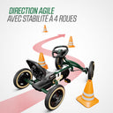 BERG Buddy Retro Green + Handbrake