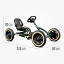 BERG Buddy Retro Green + Handbrake