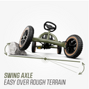 BERG Buddy Trail Green + Handbrake