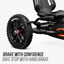 BERG Buddy Cross Black + Handbrake