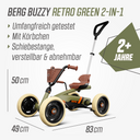 BERG Buzzy Retro 2-in-1 Green