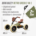 BERG Buzzy Retro 2-in-1 Green