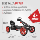 BERG Rally APX Red 3 Gears