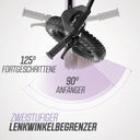 BERG Biky Cross Purple Handbrake