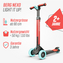 BERG Nexo Foldable Lights Red