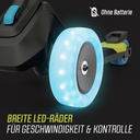 BERG Nexo Foldable Lights LED-deck Lime