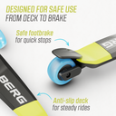 BERG Nexo Foldable Lights LED-deck Lime