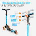 BERG Nexo Foldable Lights LED-deck Blue