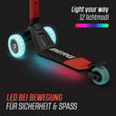BERG Nexo Foldable Lights LED-deck Red