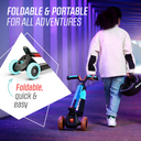BERG Nexo Foldable Lights LED-deck Red