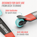 BERG Nexo Foldable Lights LED-deck Red