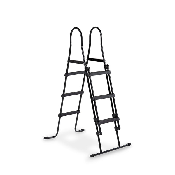 EXIT poolstiger til rammehøjder på 91-107cm - sort