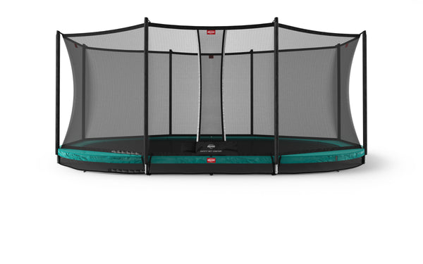 BERG Grand Favorit InGround 520 Green + Safety Net Comfort