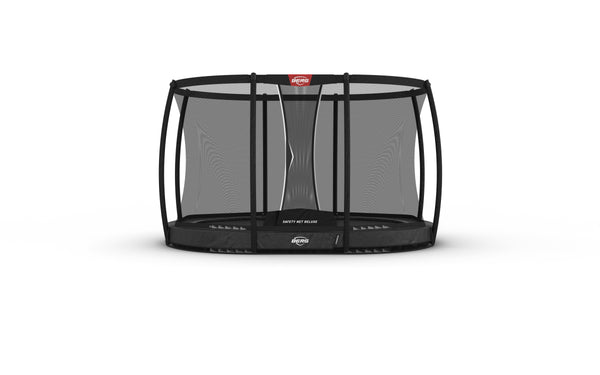 BERG Grand Champion InGround 350 Grey + Safety Net Deluxe