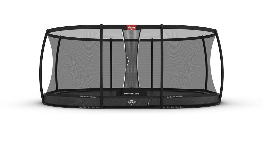 BERG Grand Champion InGround 520 Grey + Safety Net Deluxe